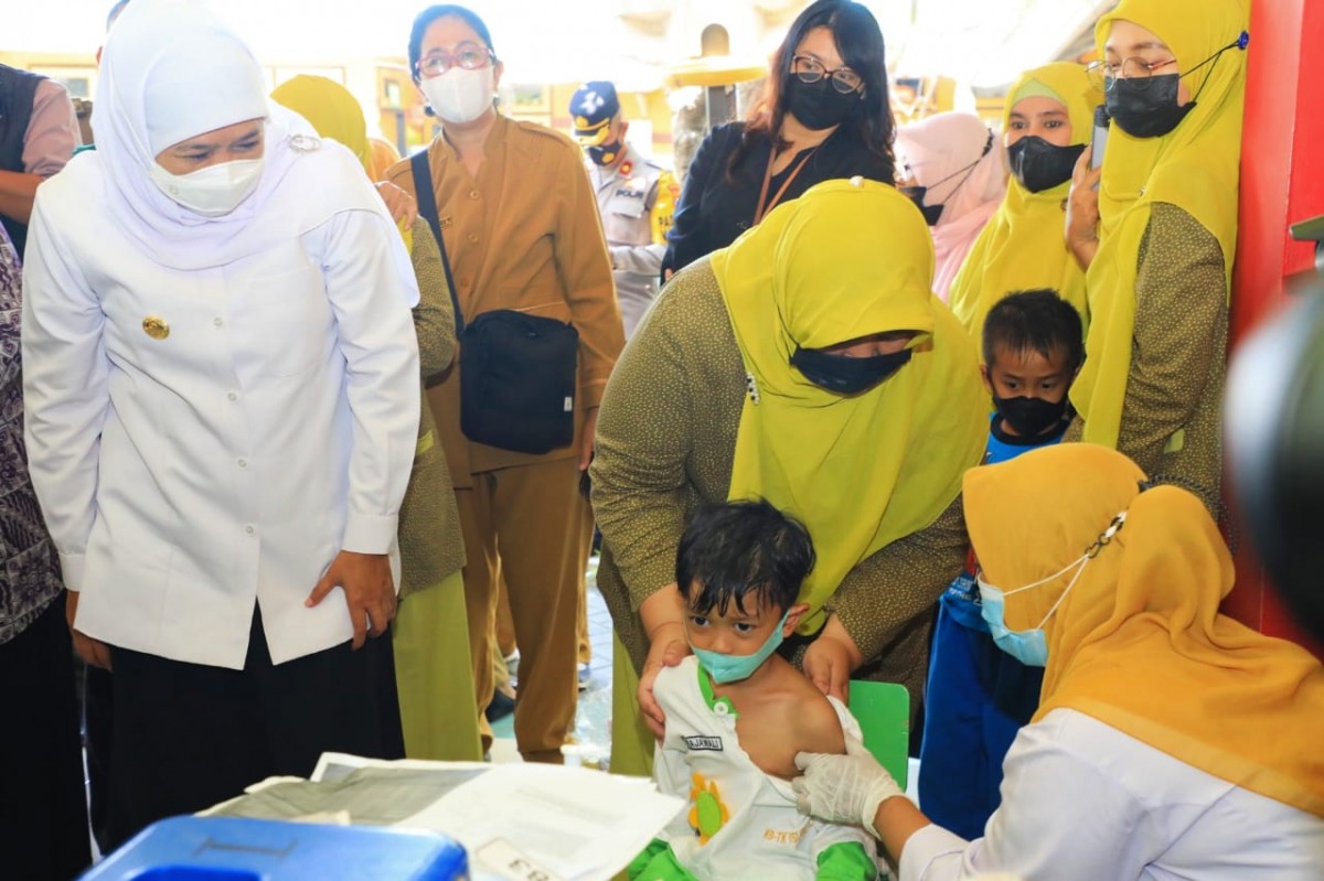 Campak Rubella Meningkat di 8 Daerah Jatim