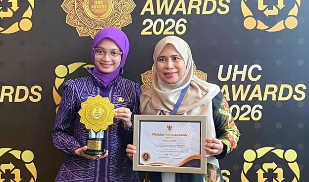 Capaian UHC Kota Kediri Tembus 99 Persen Raih Penghargaan Bergengsi Nasional 2026