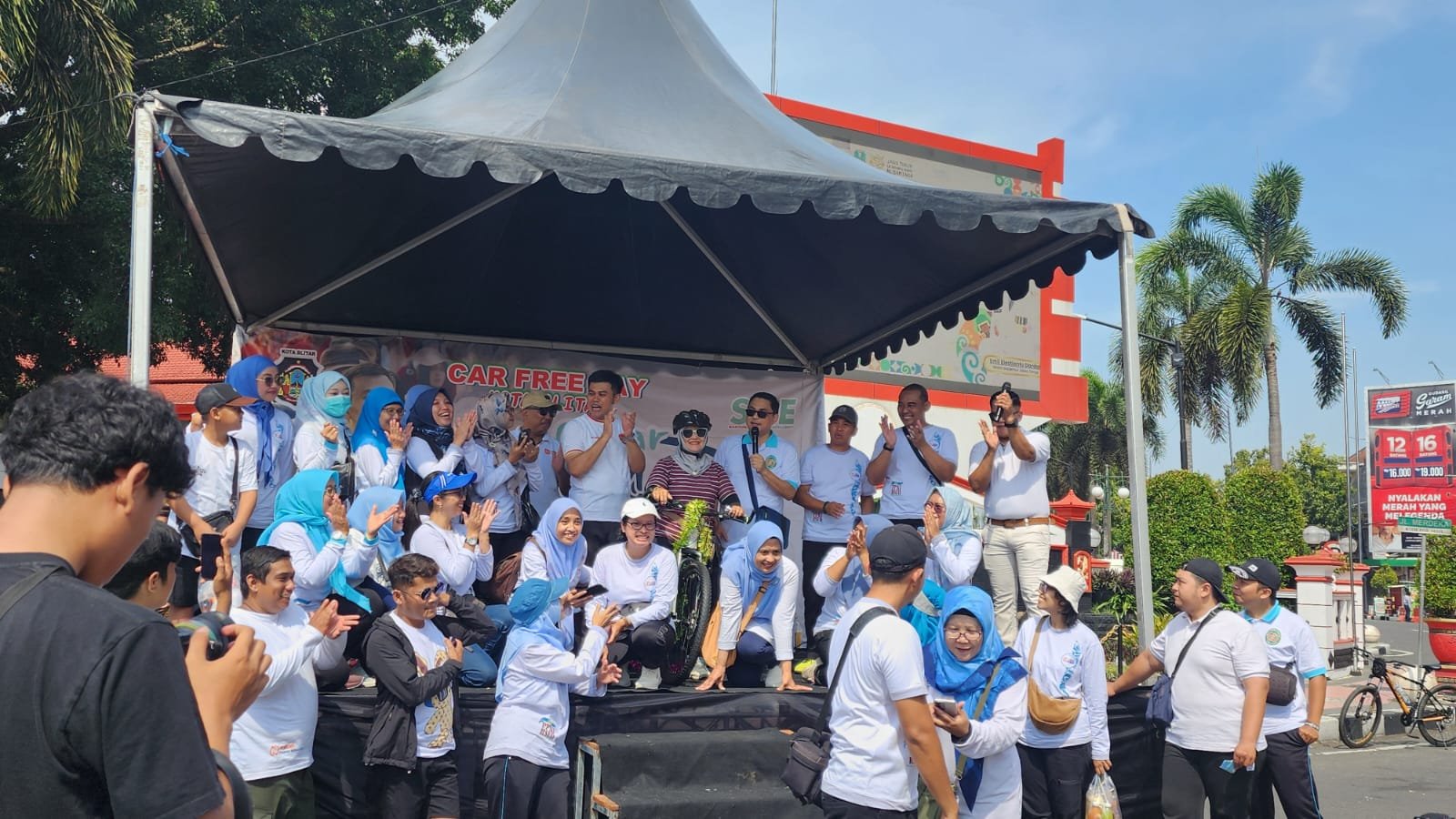 Car Free Day Kota Blitar Disorot