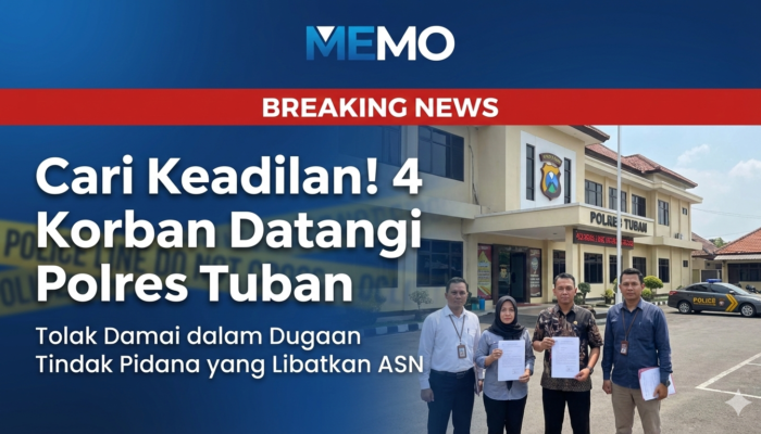 Cari Keadilan 4 Korban Petugas SPBU Parengan Datangi Polres Tuban Tolak Damai Dengan Pelaku ASN Penganiayaan Secara Tegas