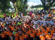 DLHKP Kota Kediri Gelar Lomba Mewarnai World Clean Up Day di Hutan Joyoboyo