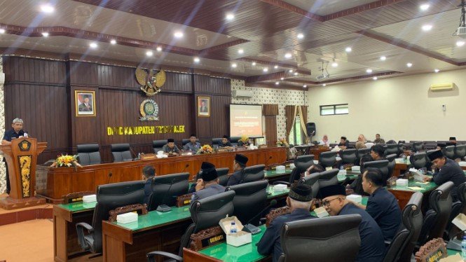 DPRD Trenggalek Bentuk Pansus Bahas Perubahan OPD, Demi Percepatan Lelang Jabatan