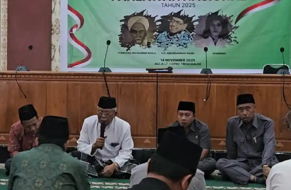 DPRD Trenggalek dan FKB Syukuran Penganugerahan Pahlawan Gus Dur