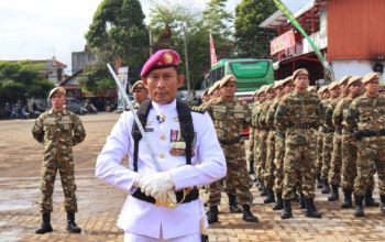 Danlanal Malang Pimpin Upacara Hari Dharma Samudera 2026 di Kota Batu