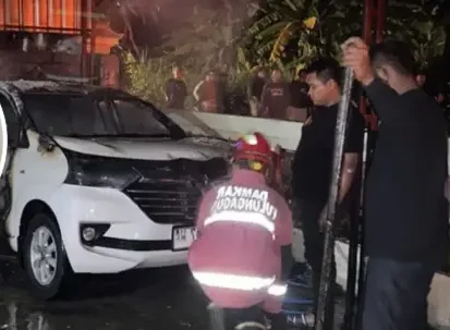 Dendam Asmara di Tulungagung Pria Nekat Bakar Mobil Tetangga Usai Rumah Tangga Hancur
