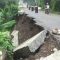 Diguyur Hujan Lebat, Talud Jalan Antar Kabupaten di Magetan Longsor