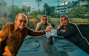 Dimediasi Sufmi Dasco, Pertemuan Hotman Paris dan PWI Berakhir Salam Komando