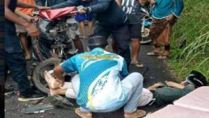 Dua Motor Adu Sruduk,  1 Pengendara Tewas di Tempat