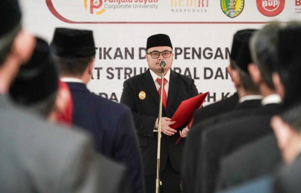 Empat OPD di Kediri Berganti Nama, Bupati Dhito Lantik Kembali Pejabat Struktural