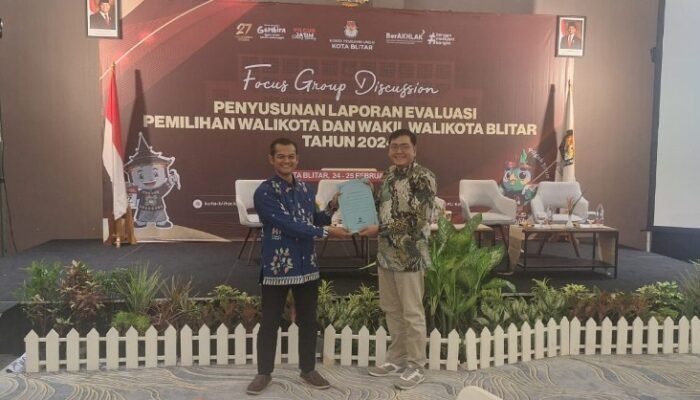 Sukses Selenggarakan Pilkada Serentak, KPU Kota Blitar Torehkan Prestasi Gemilang