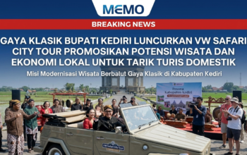 Gaya Klasik Wali Kota Kediri Luncurkan VW Safari City Tour Promosikan Potensi Wisata dan Ekonomi Lokal Untuk Tarik Turis Domestik