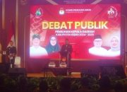 Gelar Debat Tahap Pertama Cabup