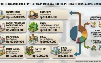 Gatut Sunu Diseret ke Pengadilan Rincian Setoran OPD Terbongkar Tapi Diklaim untuk Safari Ramadan