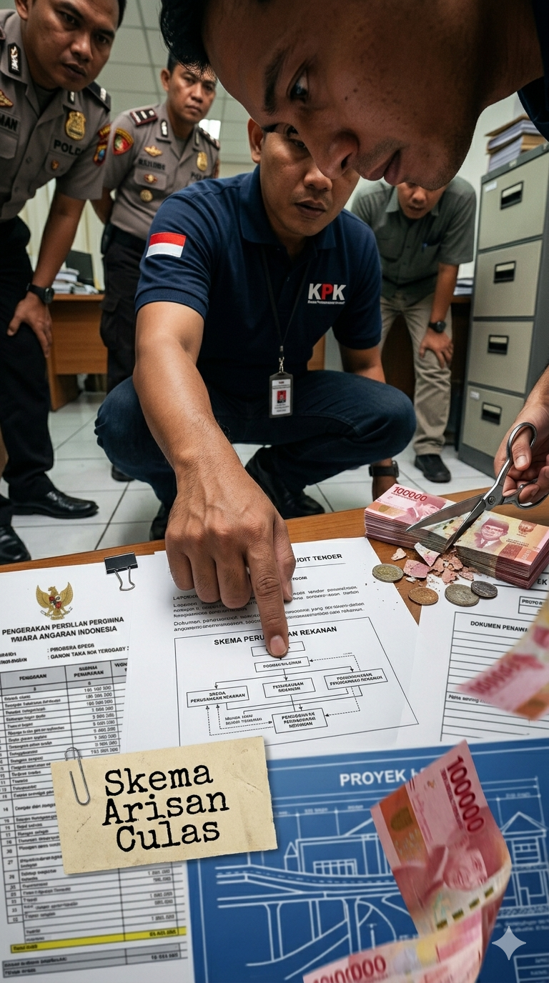 Berburu Aliran Suap Gatut Sunu: Menguliti Skema ‘Arisan Culas’ 12 Bos Rekanan di Polda Jatim