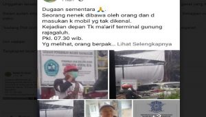 Gempar! Seorang Nenek di Majalengka Dikabarkan Diculik