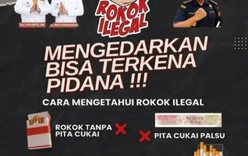 Gempur Rokok Illegal Blitar 1