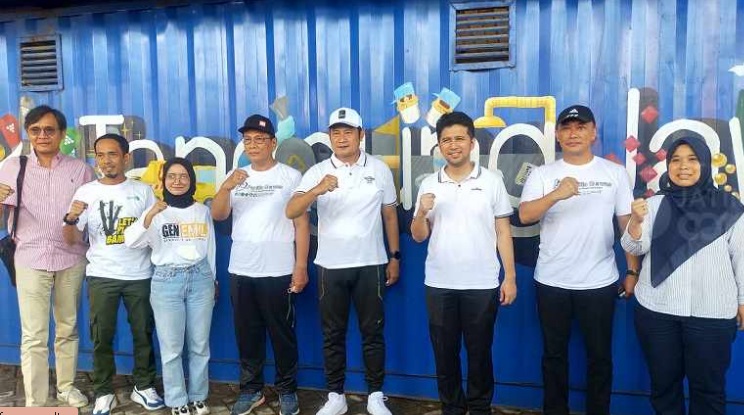 Deklarasi Generasi Emas Milenial di TPST Sampah Tanggung Jawabku