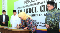 Gubernur Jawa Timur Resmikan Asrama Mahasiswa Mewah Terbaru