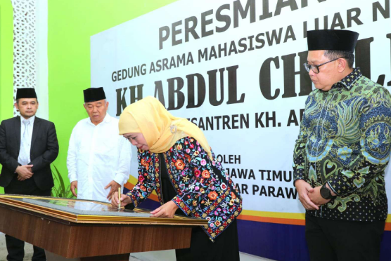 Gubernur Jawa Timur Resmikan Asrama Mahasiswa Mewah Terbaru