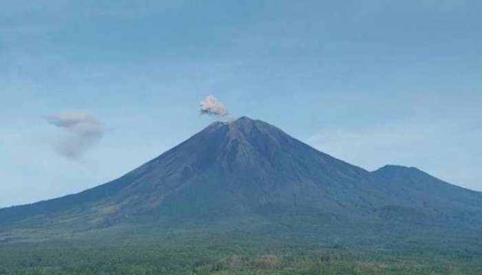 Gunung Semeru Erupsi Pagi Ini! PVMBG Sebut Aliran Lahar Bisa Capai 13 Kilometer