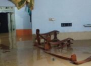 Guyuran Hujan Deras Picu Banjir Susulan di Trenggalek, Permukiman Warga Terendam