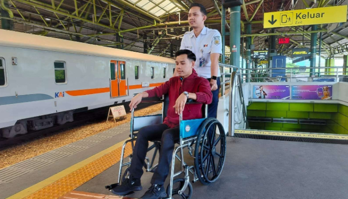 H-2 Lebaran, KAI Berikan Pelayanan Spesial untuk 250 Pemudik Difabel