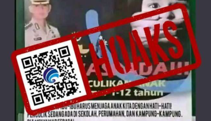 Hati-Hati! Poster Hoaks Penculikan Anak Polresta Sidoarjo Kembali Beredar, Ini Faktanya