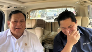 Heboh! Menteri Erick dan Prabowo Tertawa Lebih Dari Biasanya!