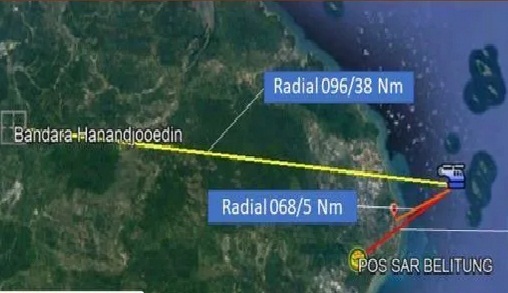 Helikopter Polairud tipe NBO 105J Jatuh Karena Cuaca di Perairan Manggar Belitung