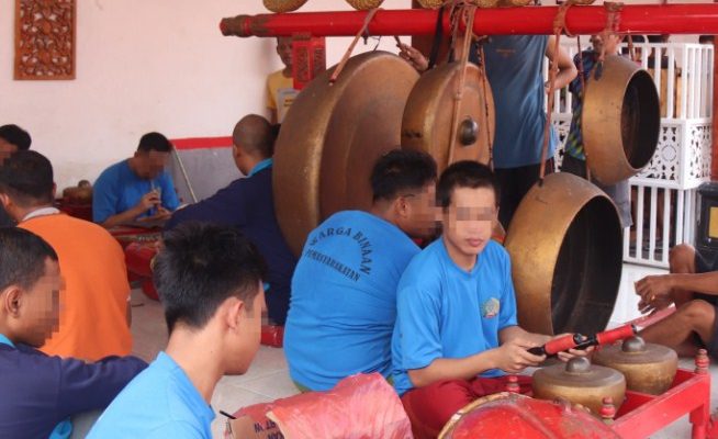 Hidupkan Seni Gamelan Gairahkan Warga Binaan Lapas Kediri Berkreasi