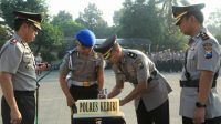 Sertijab Waka Polres Dan Kasatlantas Polres Kediri