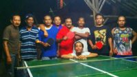 Adu bola Pingpong dalam rangka HUT RI ke 71