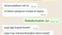 Penipuan Catut Nama Bupati, Mas Dhito: Itu Bukan Saya ! | Memo Kediri