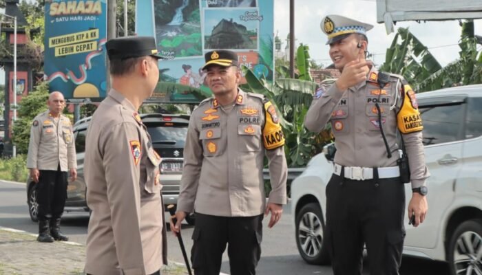 Mudik Aman Dan Nyaman, Polres Nganjuk Siapkan Parkir Gratis Untuk Pemudik