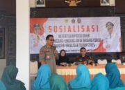 Alokasi DBHCHT, Sat Pol PP Kabupaten Blitar Sosialisasikan Bahaya Rokok Ilegal Kepada Ibu PKK