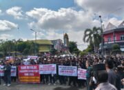 Tolak Parluh 2026, Ratusan Warga PSHT Gelar Aksi Damai di Madiun