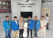 Temui Kapolres Blitar Kota, PMII Blitar Bongkar Masalah Kriminalitas hingga Tambang Ilegal