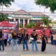 Ratusan Massa GPI Demo PN Blitar, Soroti Dugaan Rekayasa Hukum