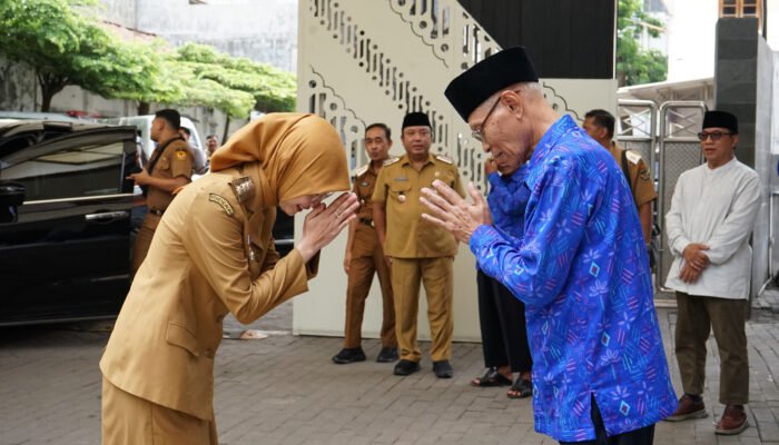 Silaturahmi Syawal 1447 H Ponpes Wali Barokah Giliran Dikunjungi Mbak Wali dan Wawali Kota Kediri, Begini Keseruannya,,,