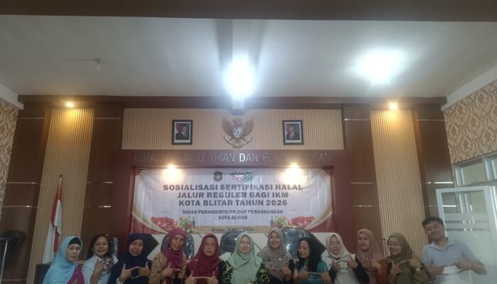 Dorong Kepatuhan Halal, Disperindag Blitar Fasilitasi 7 IKM di 2026