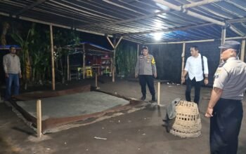 Digerebek Polisi, Arena Diduga Sabung Ayam di Garum Langsung Dibongkar
