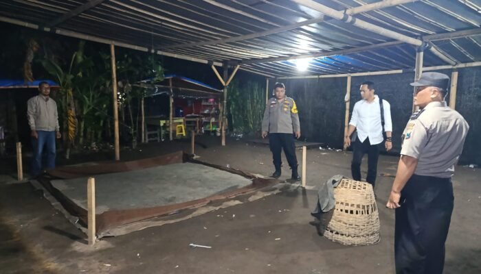Digerebek Polisi, Arena Diduga Sabung Ayam di Garum Langsung Dibongkar
