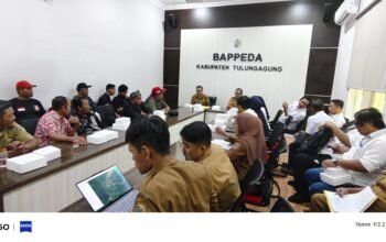 Rapat Konsolidasi Penanganan Jalan Lingkar Wonorejo, Bappeda Tulungagung Ajak Seluruh Pihak Bersinergi