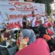 Ribuan Warga Padati CFD Kota Blitar, Ratusan Meter Merah Putih Warnai Semarak Agustusan