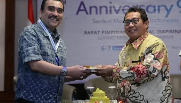 Pengukuhan Pokja Newsroom Jaga Desa : SMSI Tunjukkan Dunia Jakarta Tetap Kondusif