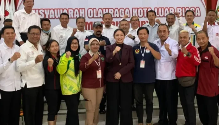Elim Tyu Samba Menangi Musorkotlub, Resmi Nahkodai KONI Kota Blitar