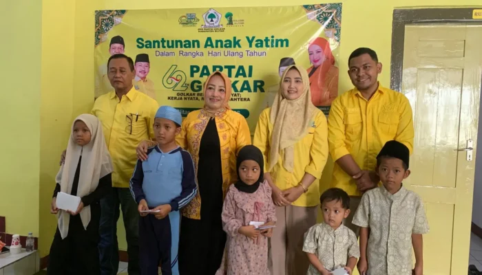 HUT ke-62 Golkar Kabupaten Blitar: Berbagi dengan Anak Yatim, Bersiap Menambah Kursi DPRD