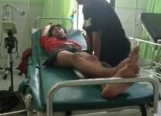 Pemotor CB  Asal Sragen Nyruduk Mobil, Gigi Palsunya Copot, Sopir Mobil Kabur