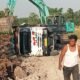 Hari Pertama Pengurukan, Dump Truck Nggoling Di Lokasi Garapan Milik PT Sreya Sewu Indonesia,Ini Penyebabnya..