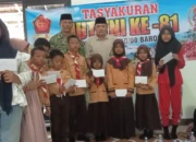 Kapten Arm Jianto : Santunan Anak Yatim Bentuk Penerapan Pancasila Dalam Tndakan
